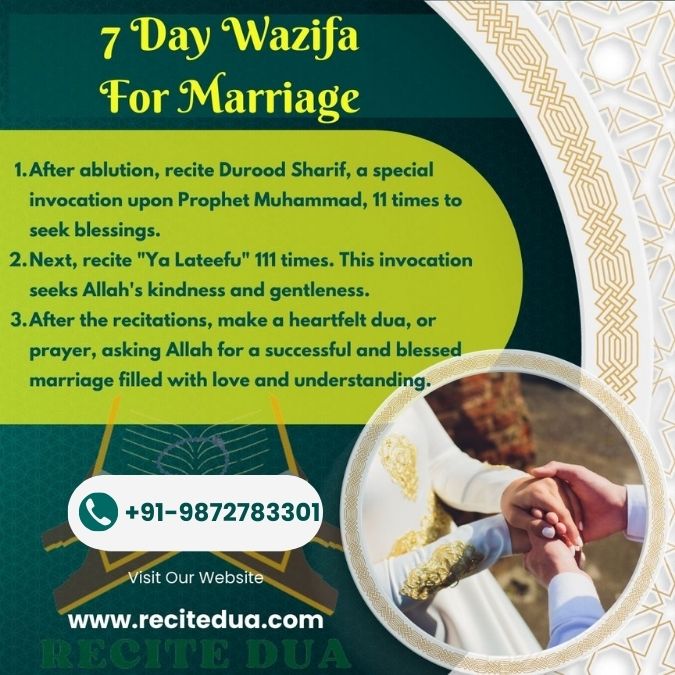 Powerful Wazifa For Marriage In Islam In 3 Days 3 7 day wazifa for marriage