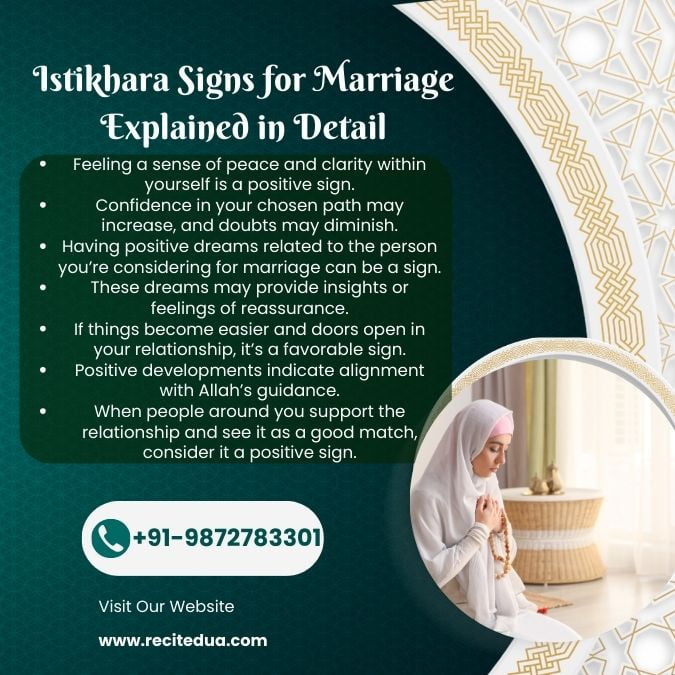 How to Pray Istikhara for Marriage - A Step-by-Step Guide 2 Istikhara Signs for Marriage