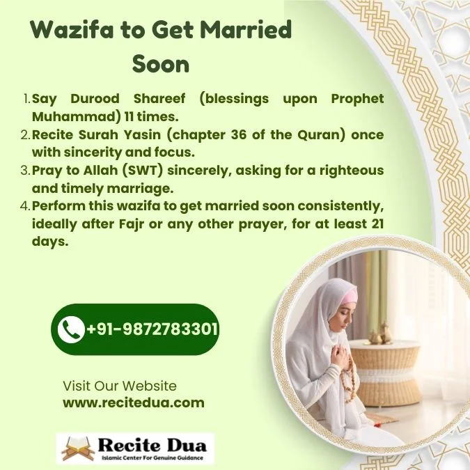 Wazifa to Get Married Soon